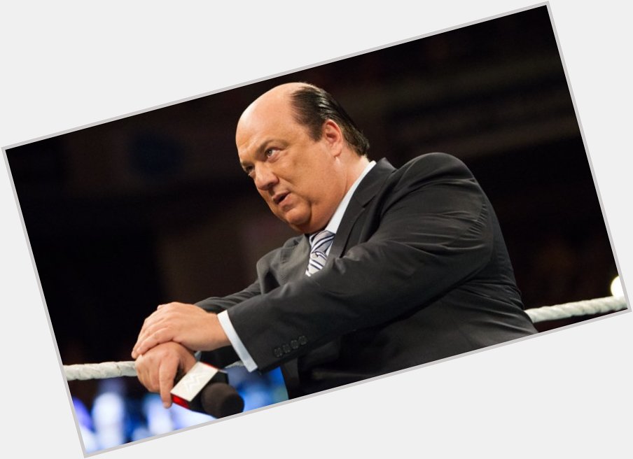 Ladies and gentlemen...his name is Paul Heyman, and today is his 52nd birthday - Happy Birthday Paul E.! 
