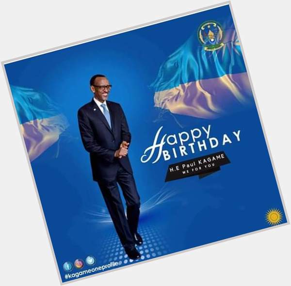 23/10/1957-23/10/2019, 62 years.

 Happy Birthday to Mr. President Paul Kagame  