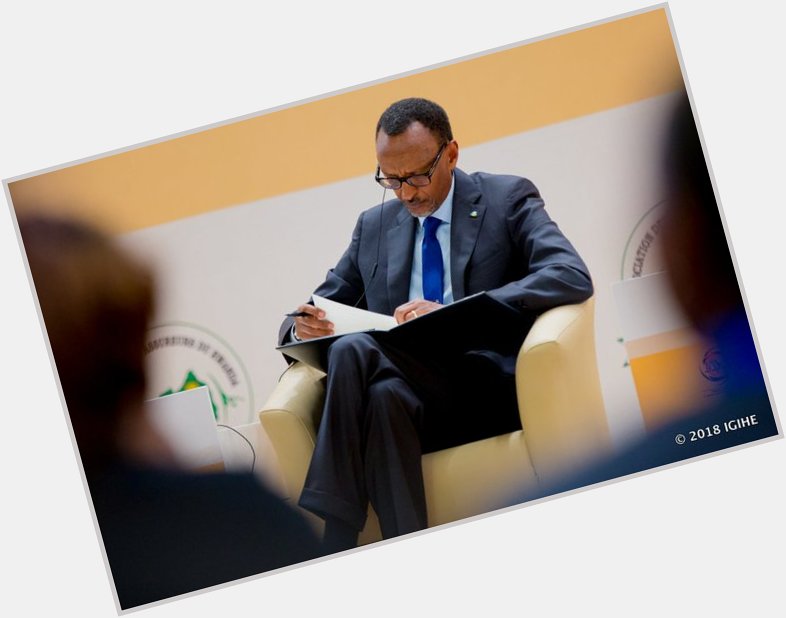 Happy birthday HE Paul kagame we are proud of you your excellency 