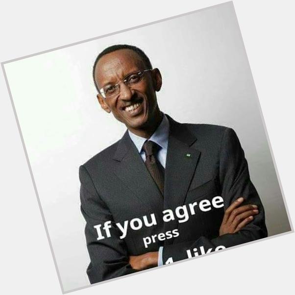 Happy birthday your Excellency PAUL KAGAME 