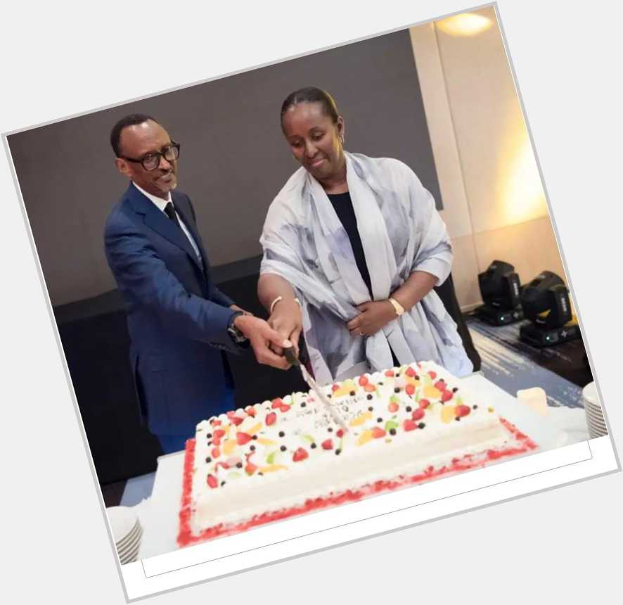 Happy birthday to this HE Paul Kagame he is our father      