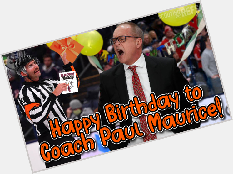 Wishing a very Happy Birthday to Florida Panthers head coach Paul Maurice! 
