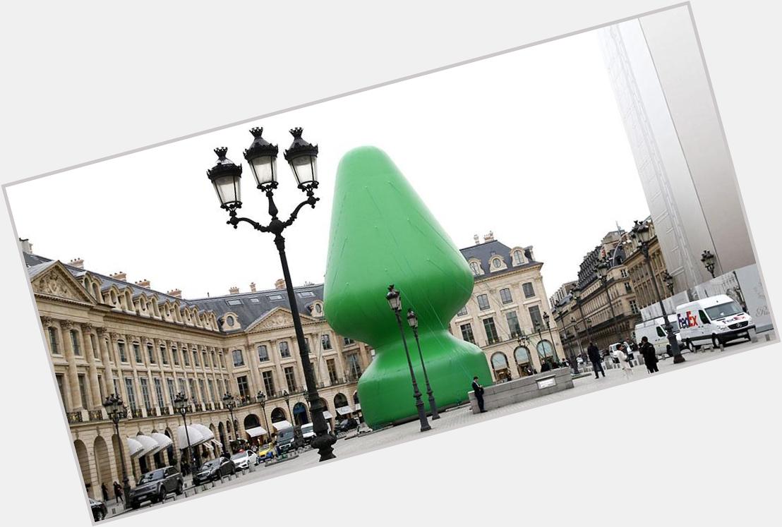 Happy Birthday, Paul McCarthy! We still love his \"Tree\" that shocked Paris. 