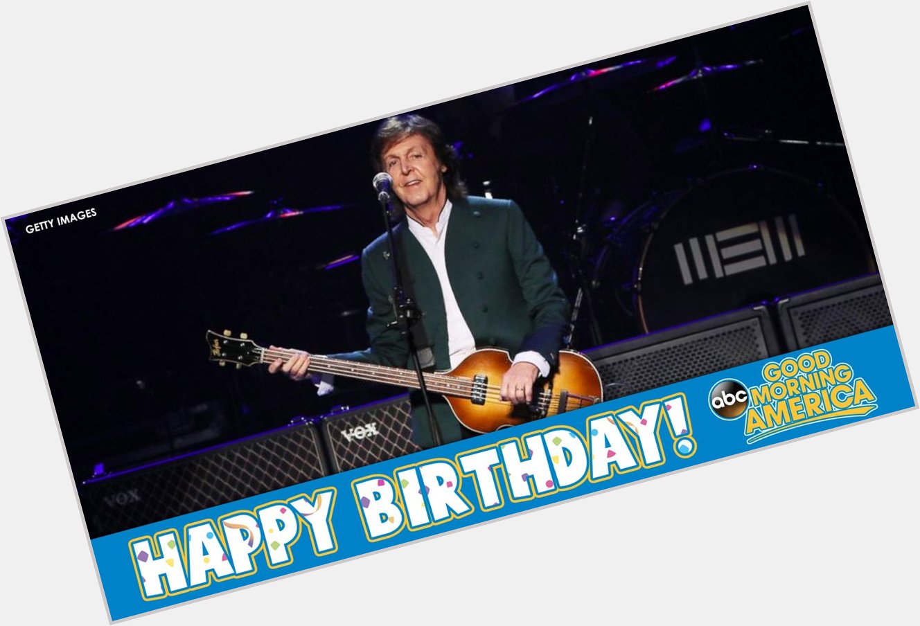 Happy 73rd Birthday to Sir Paul McCartney!    
