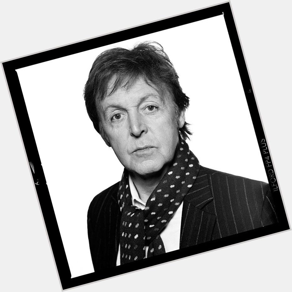 Happy Birthday to Paul McCartney! This one\s from Terry O\Neill for the Sunday Times Magazine, November 2008. 