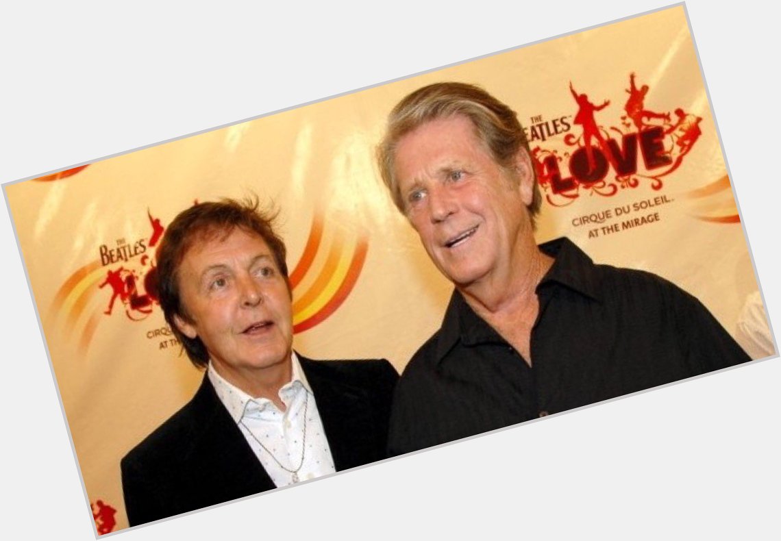 Happy 75th birthday Brian Wilson (precisely two days younger than his friend Paul McCartney): 