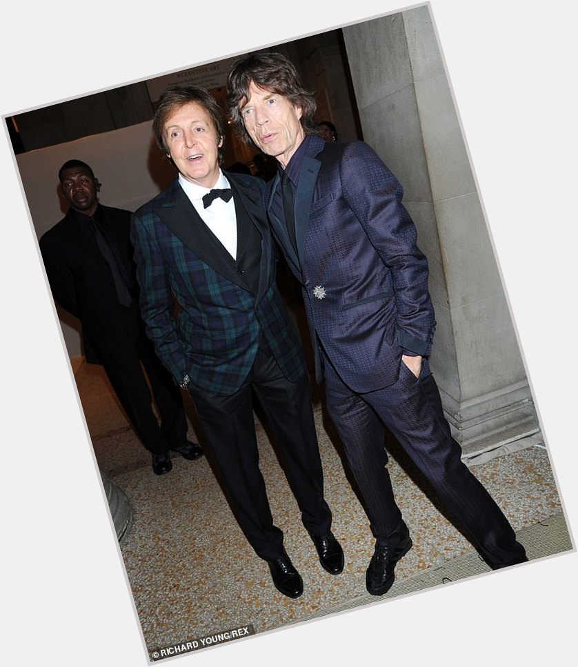 Happy 79th birthday to Paul McCartney! The Rolling Stones 
Mick Jagger / Keith Richards 