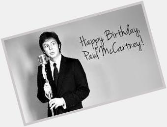 Happy Birthday, Paul McCartney. Paul McCartney - Happy Birthday 