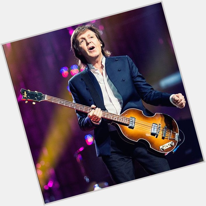 Happy 78th birthday Paul McCartney! You know, they used to say live and let live... 