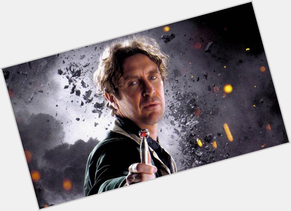 Today is Paul McGann\s birthday. Happy Birthday to the Eighth Doctor! 