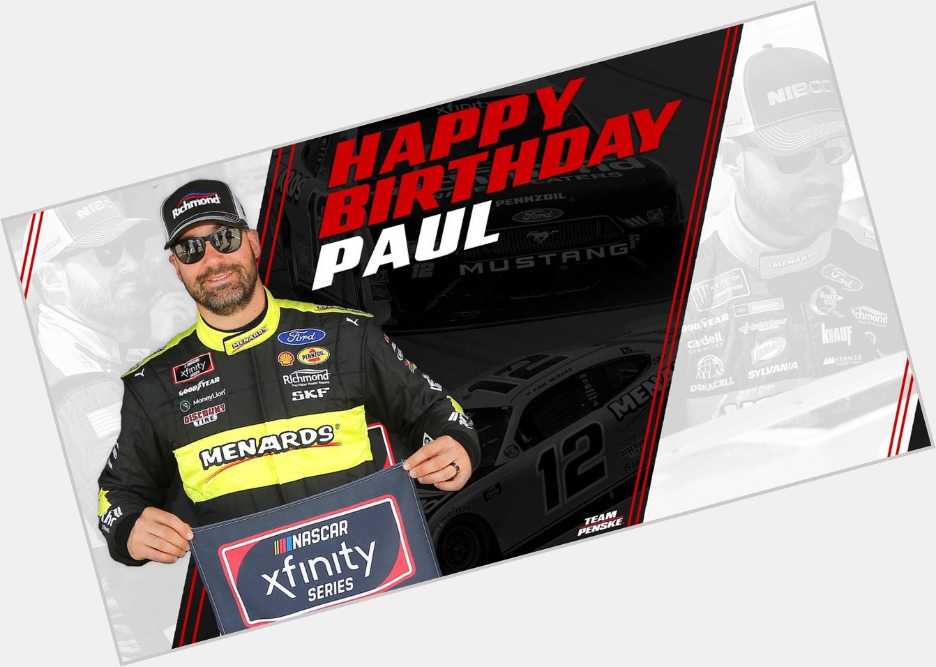 Happy birthday, Paul Menard! 

Remessage to help us wish Paul a happy birthday.   