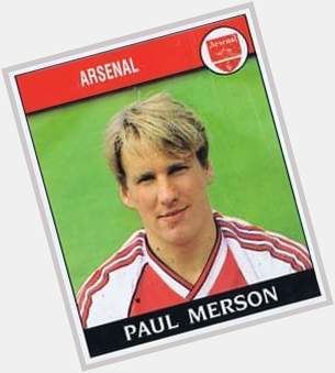 Happy 47th Birthday ex-Arsenal , A Villa , Walsall , M\boro & England footballer and pundit Paul Merson 