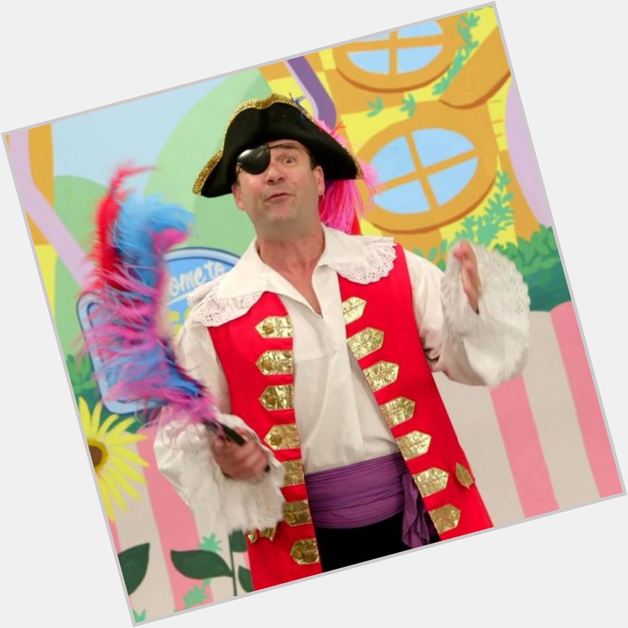 Happy 53rd Birthday to Paul Paddick! The singer and actor who plays Captain Feathersword on The Wiggles. 