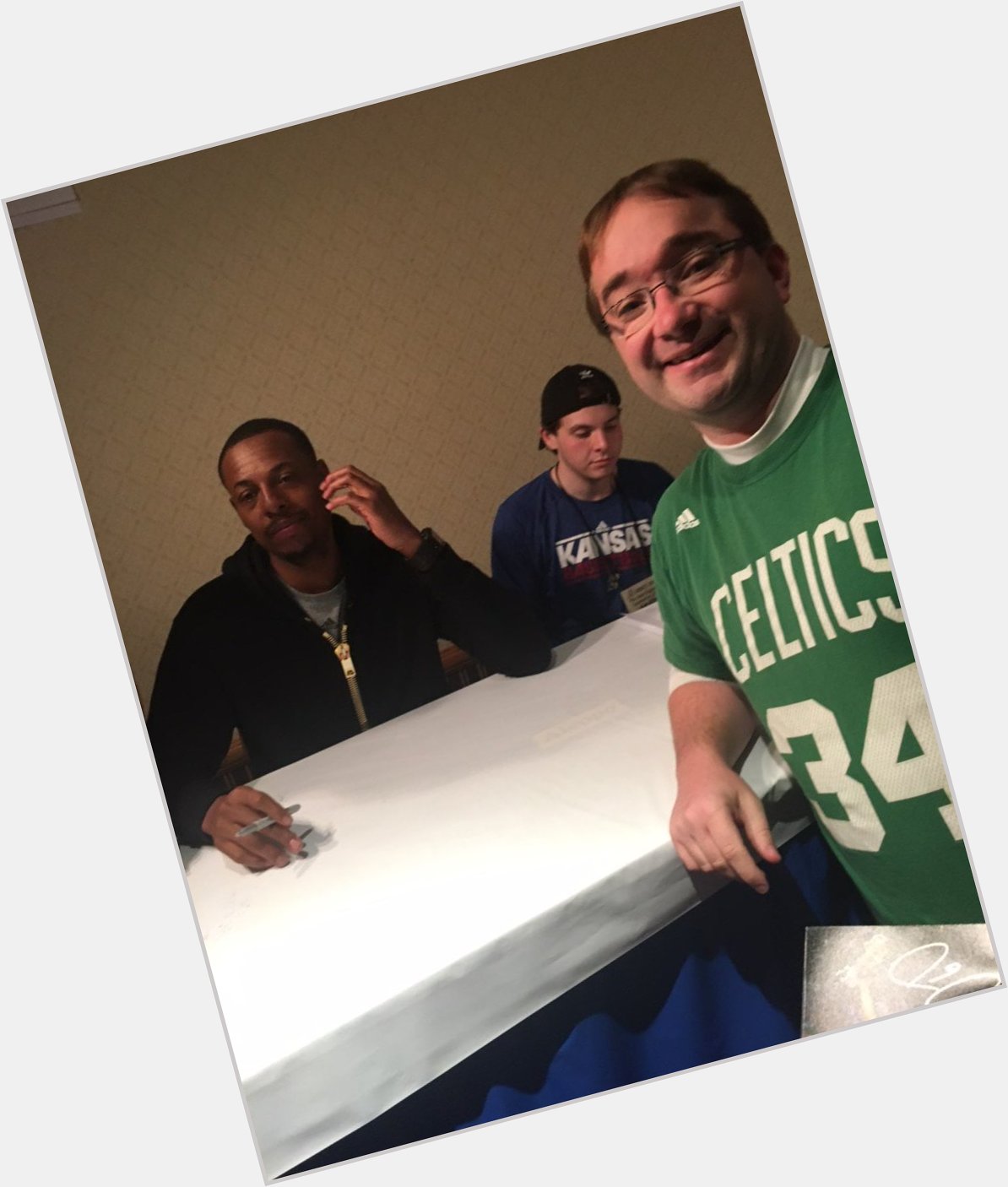 Happy birthday Paul Pierce and thank you for the greatest photo ever taken 