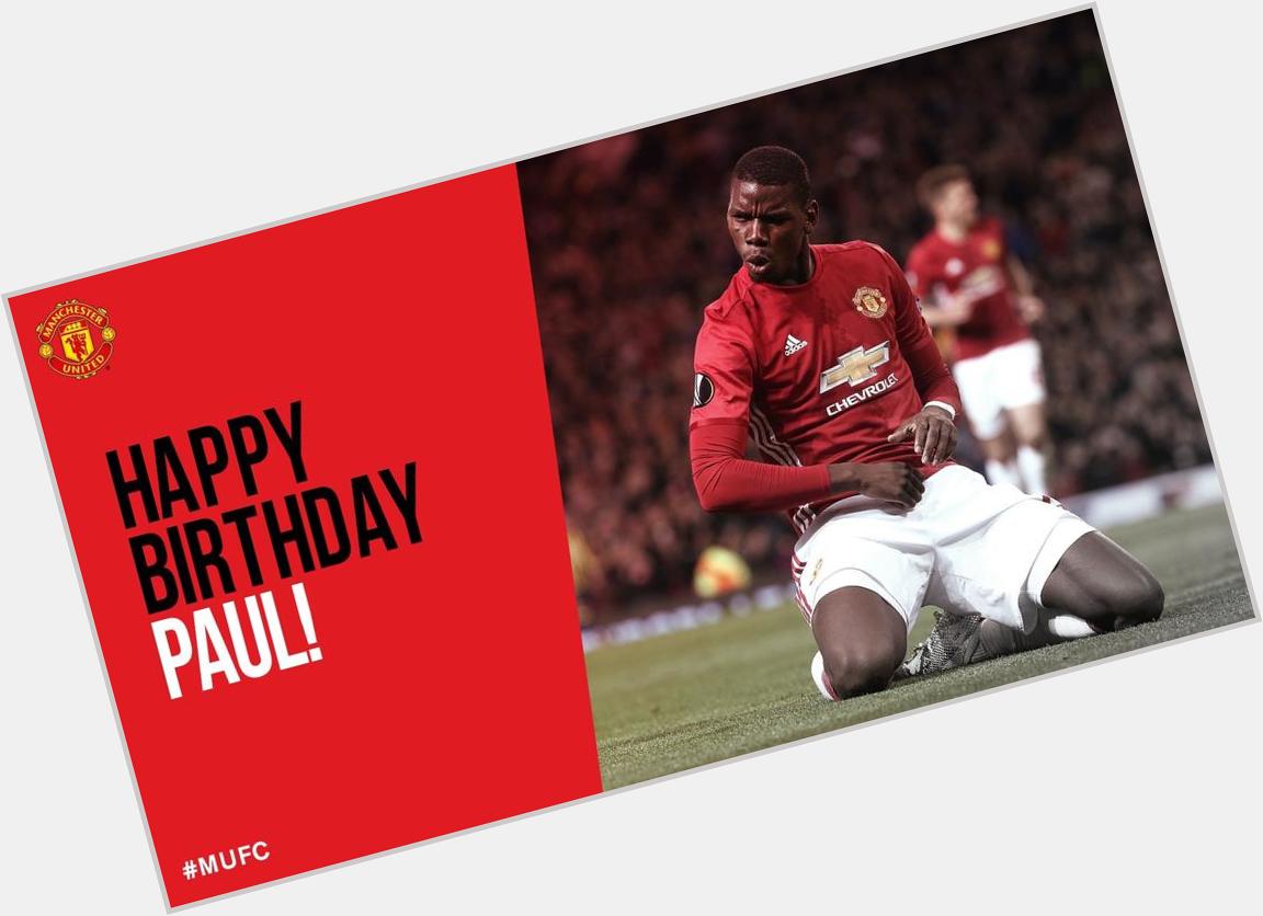 Happy Birthday Paul Pogba
Red Devil Till The Casket Close 