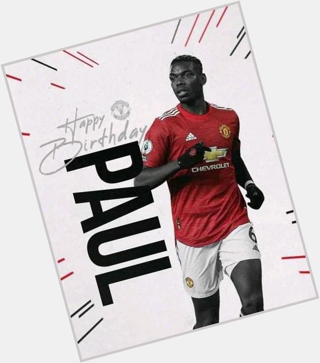 Happy birthday Paul Pogba. PP6 