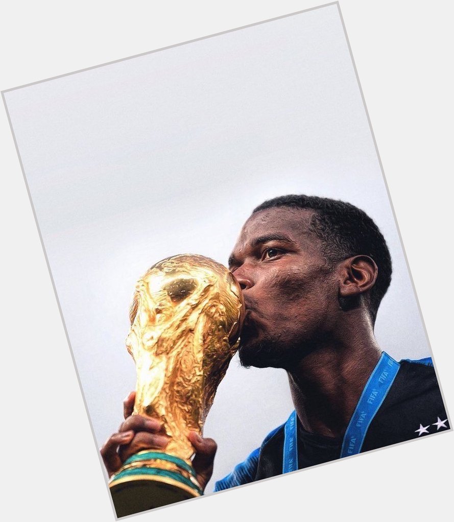 Happy birthday to Paul Pogba, a world cup winner. 