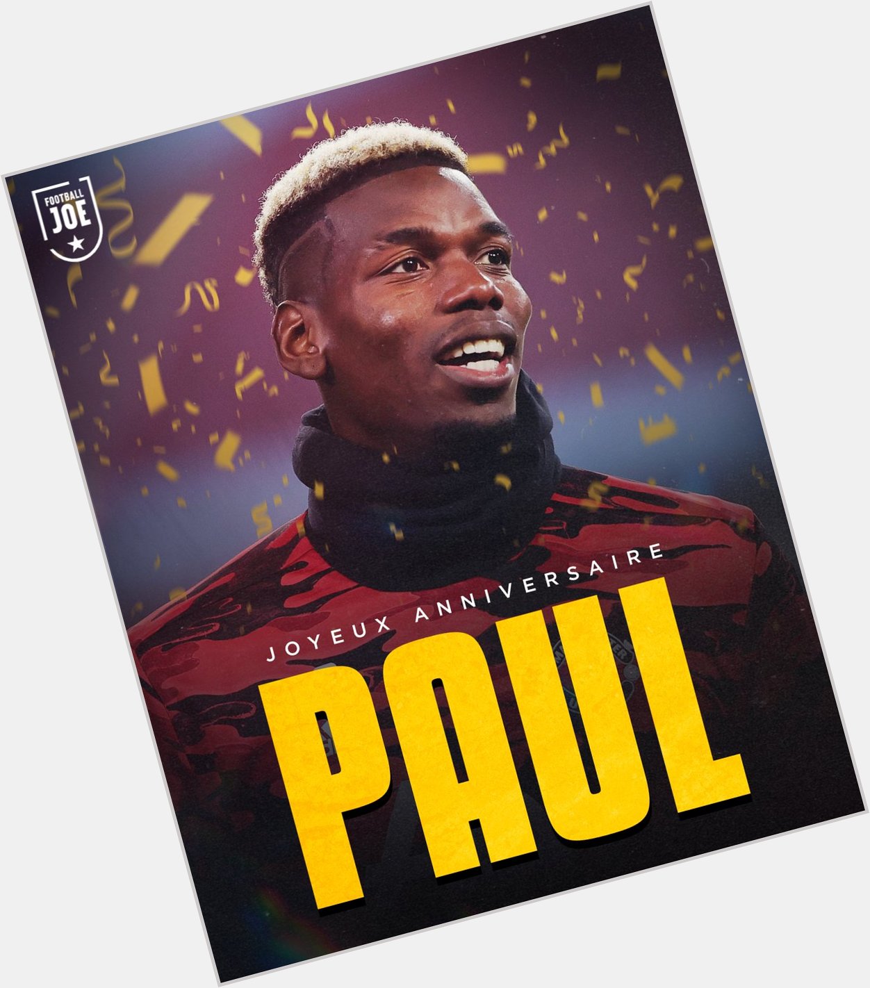 Happy birthday to World Cup winner Paul Pogba - 28 today 