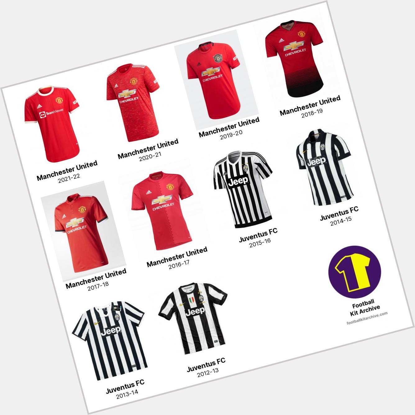  Happy Birthday, Paul Pogba - Here\s his Career in Shirts

Which one\s your favorite?  