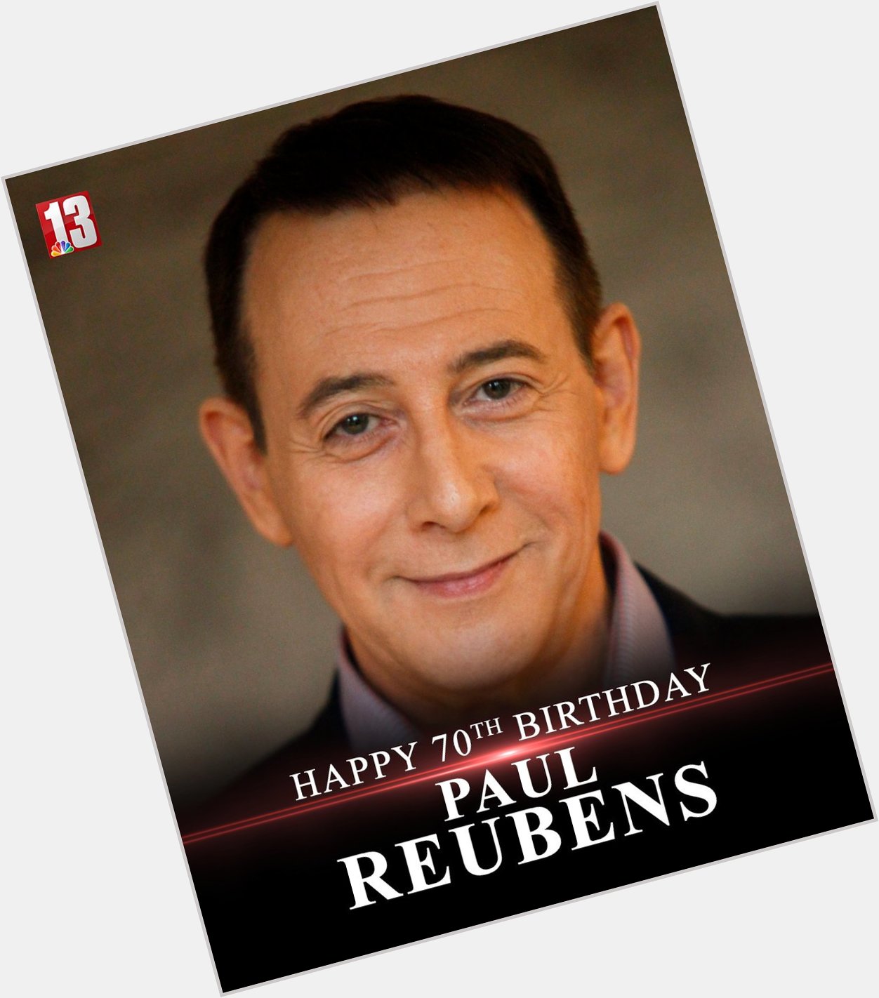   Today\s secret word is BIRTHDAY! Happy 70th to Paul Reubens, a.k.a. 