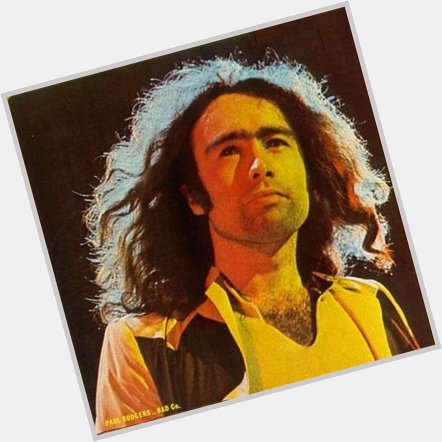 Happy Birthday to Paul Rodgers, lead singer with Free and Bad Co, born Dec 17th 1949 