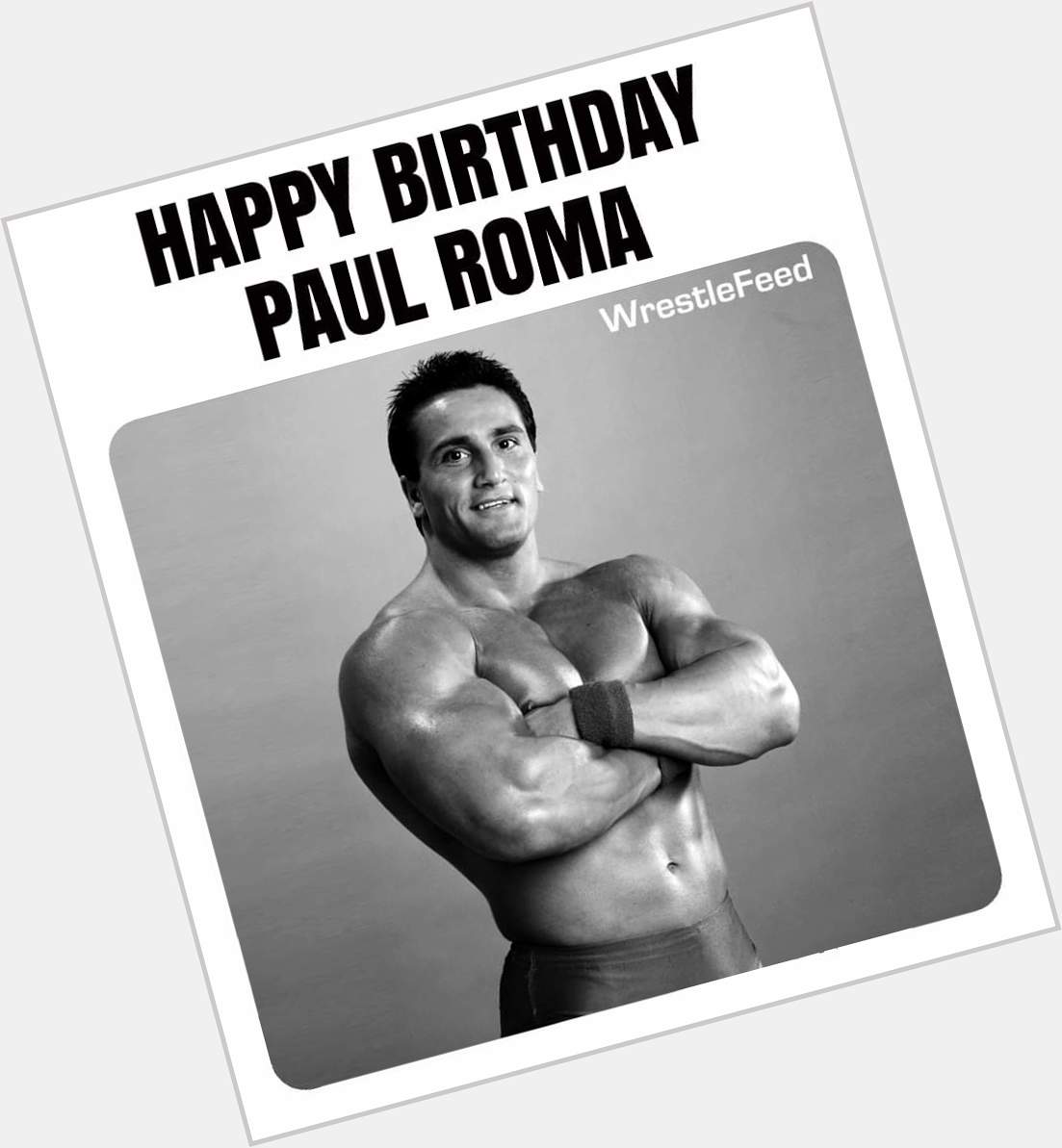 Old School WWF Veteran Paul Roma celebrates his 61st birthday today. HAPPY BIRTHDAY    