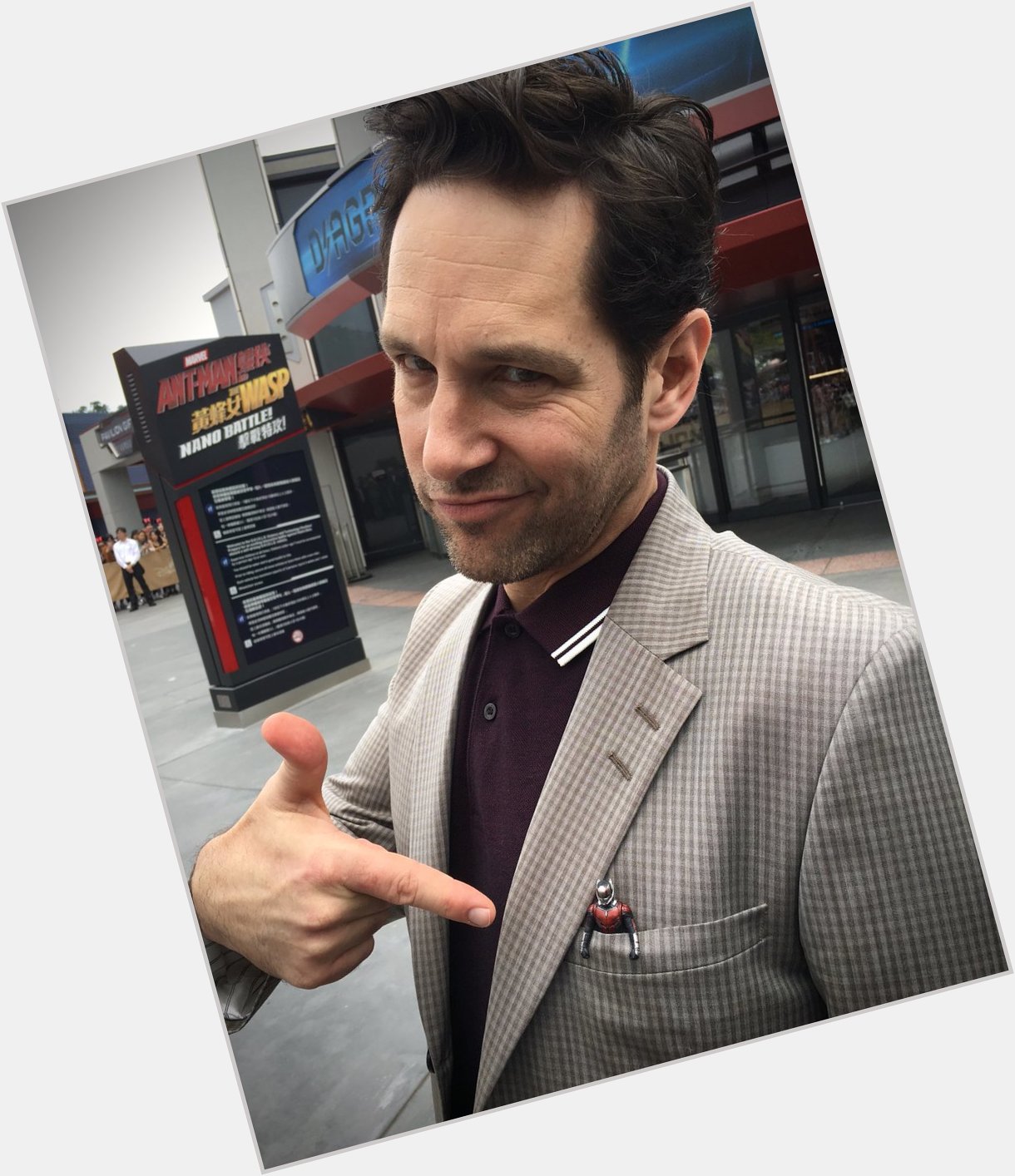 Please join me in wishing a very Happy Birthday to your  and mine - Mr. Paul Rudd! 