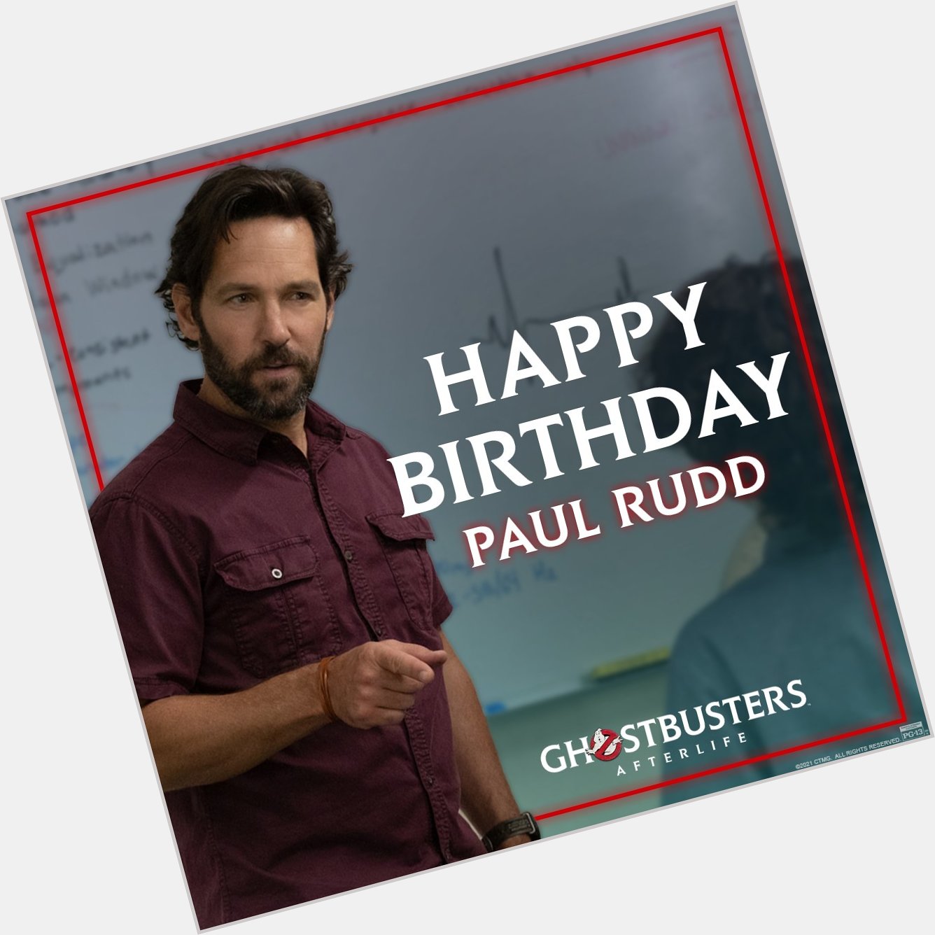 Happy Birthday to Paul Rudd (aka Mr. Grooberson), have a punk rock birthday!  