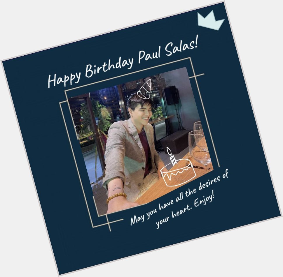 HAPPY BIRTHDAY PAUL SALAS Sending you ocean of love on your special day. 