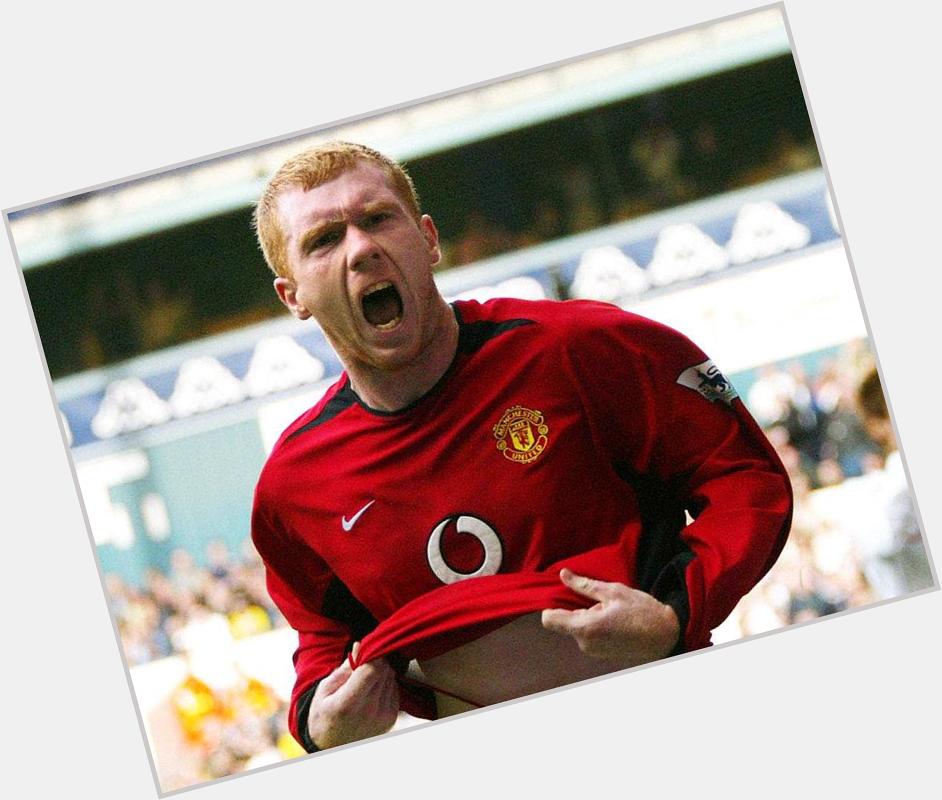 One of the greatest ever to play the game.
Happy Birthday Paul Scholes.   