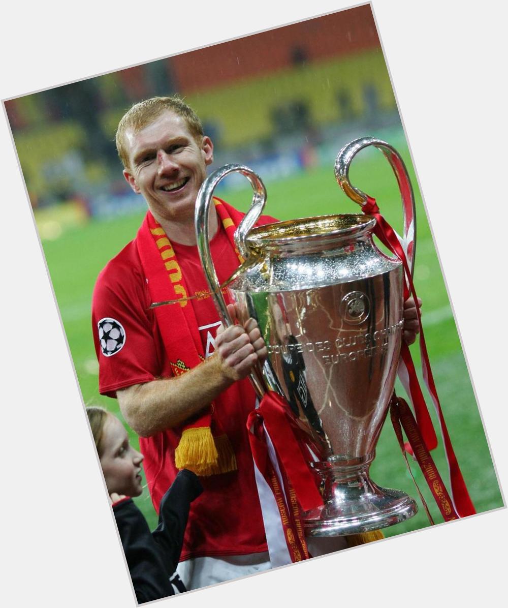Happy birthday paul scholes ,,you are the legend 