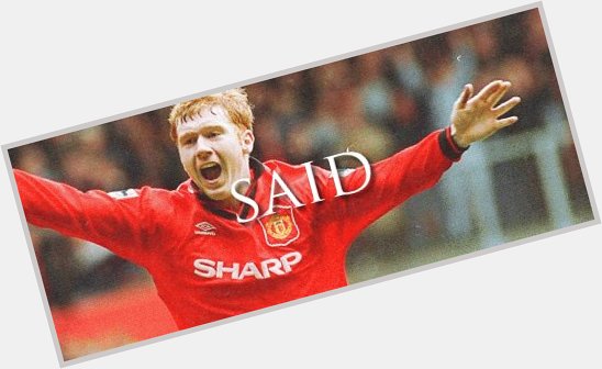 Happy Birthday to the best midfielder of all time...
Paul Scholes!!!  