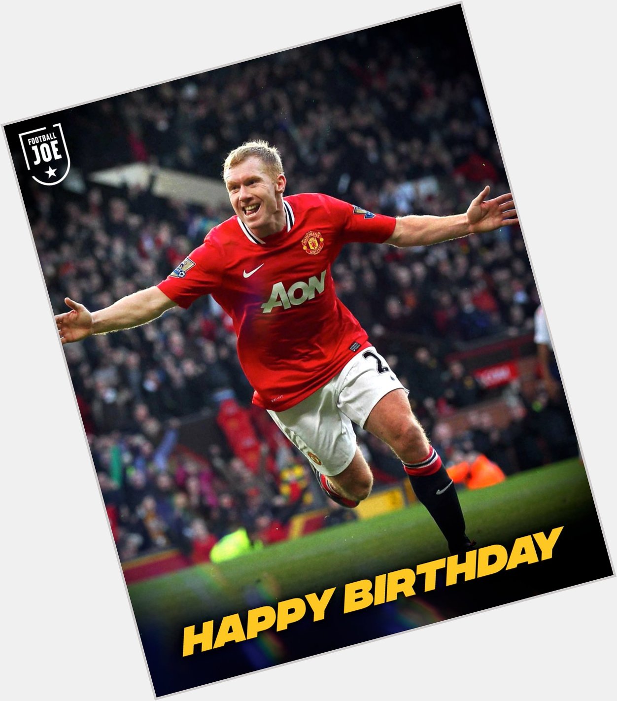 Happy 46th birthday to the one and only Paul Scholes 