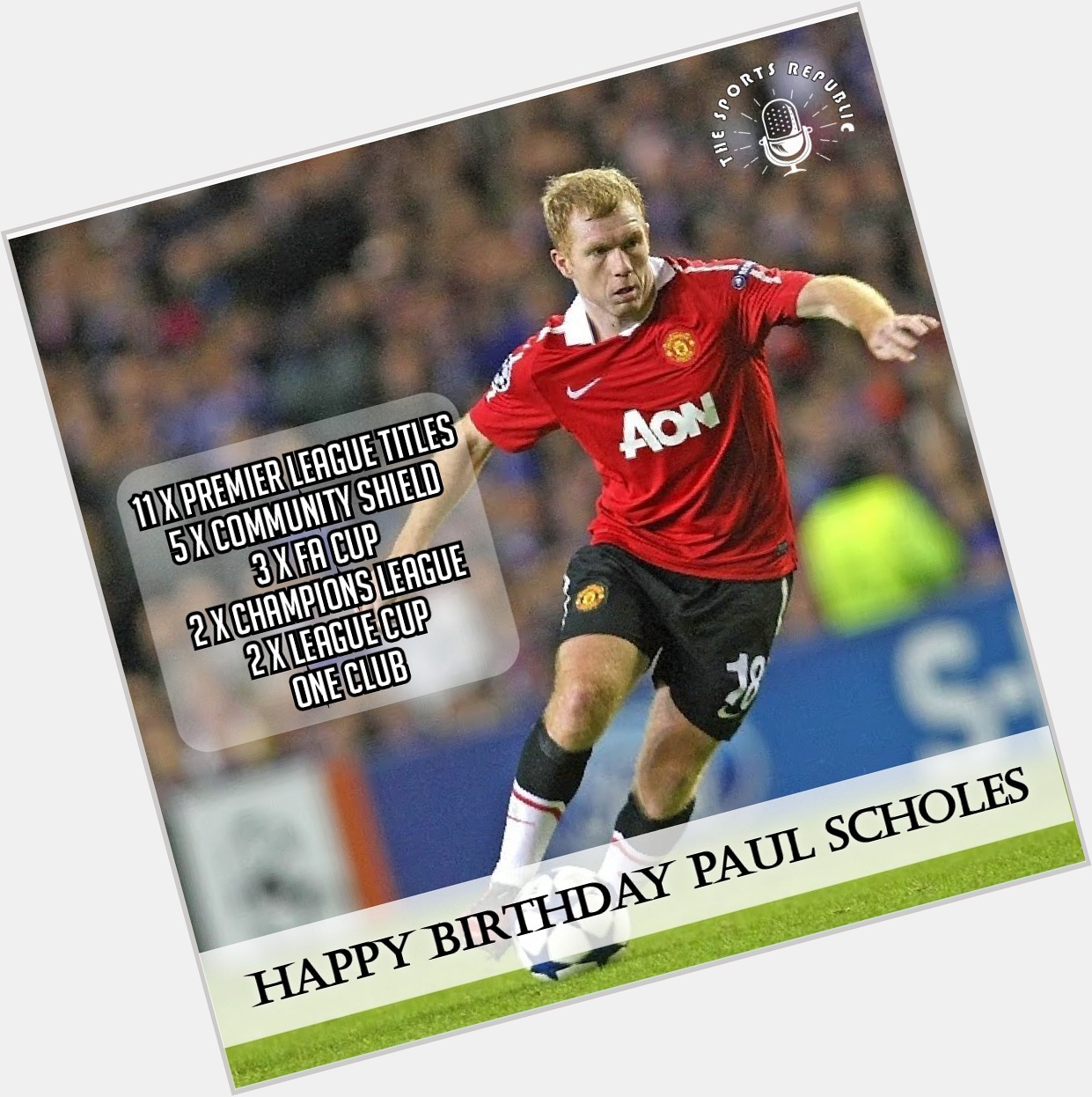 Happy Birthday Paul Scholes!        