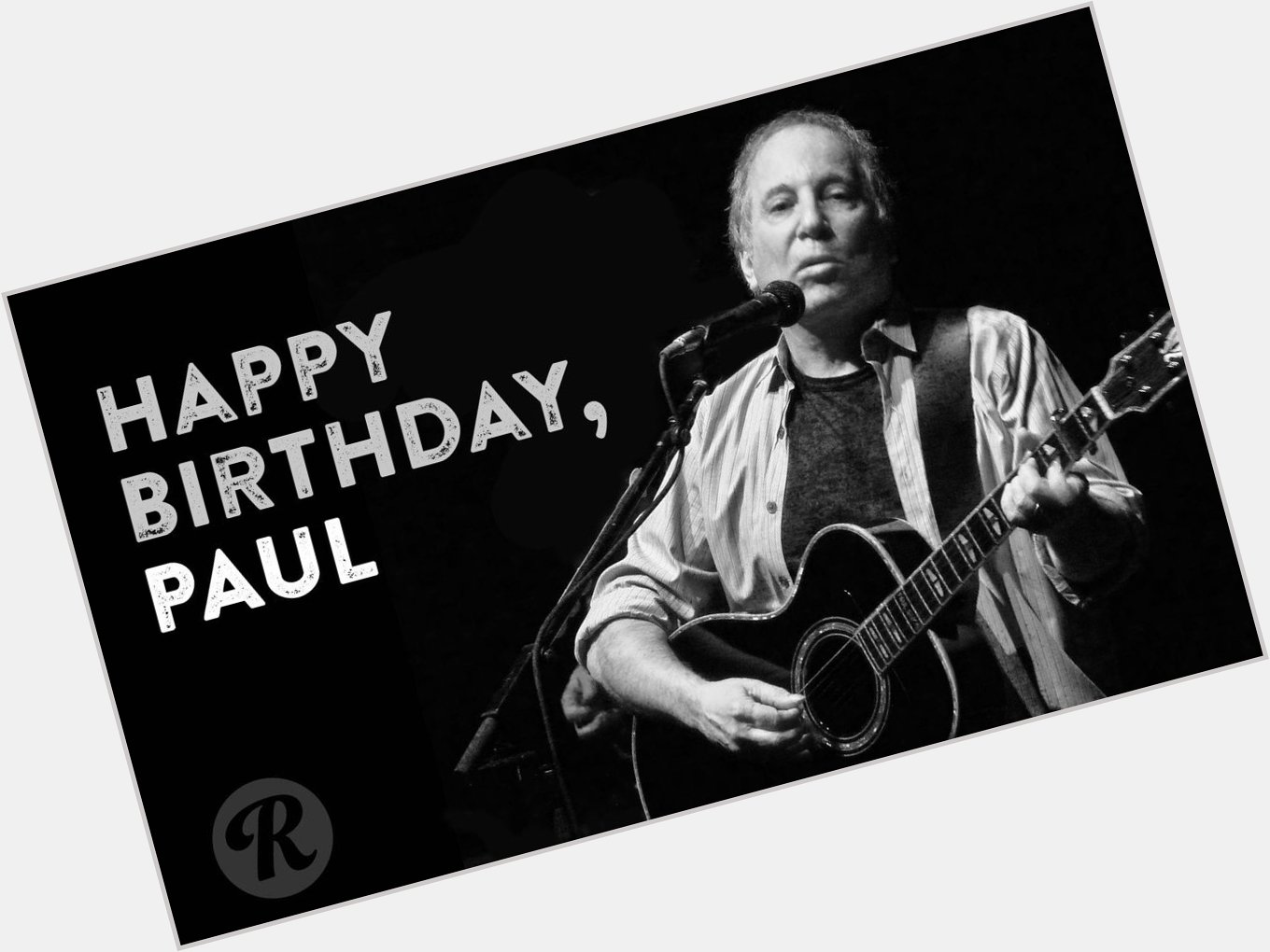 Happy birthday, Paul Simon! Thank you for never compromising your musical eccentricity & bringing us fantastic songs. 