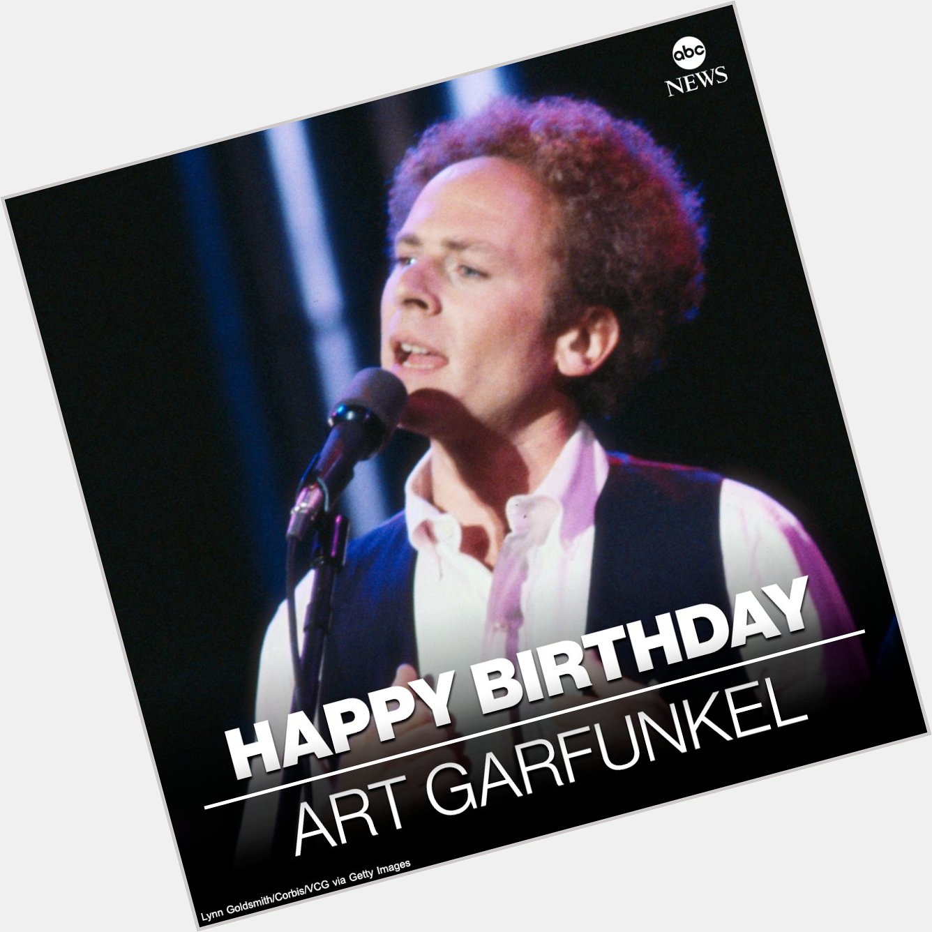 HAPPY BIRTHDAY: Singer Art Garfunkel is 80 today.  