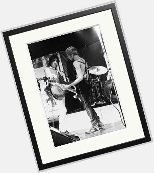 Happy Birthday Paul Simonon - with Mick Jones at Friars Aylesbury, 1978. By Mark Jordan.  