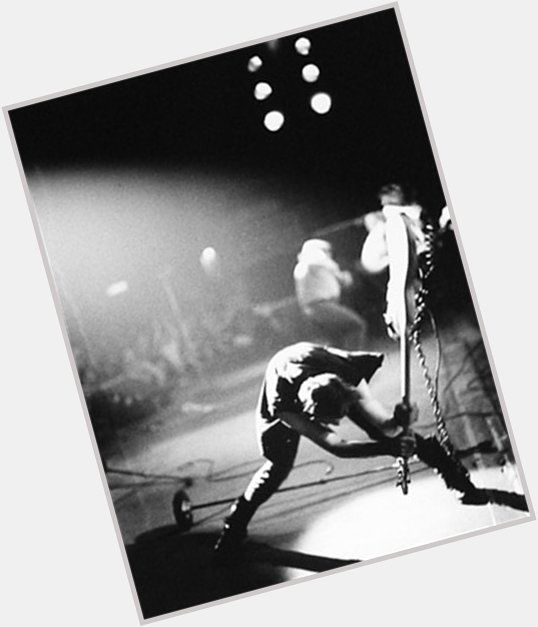 Happy birthday Paul Simonon. Nostalgic I know but for some us you\ll forever be smashing that bass. 