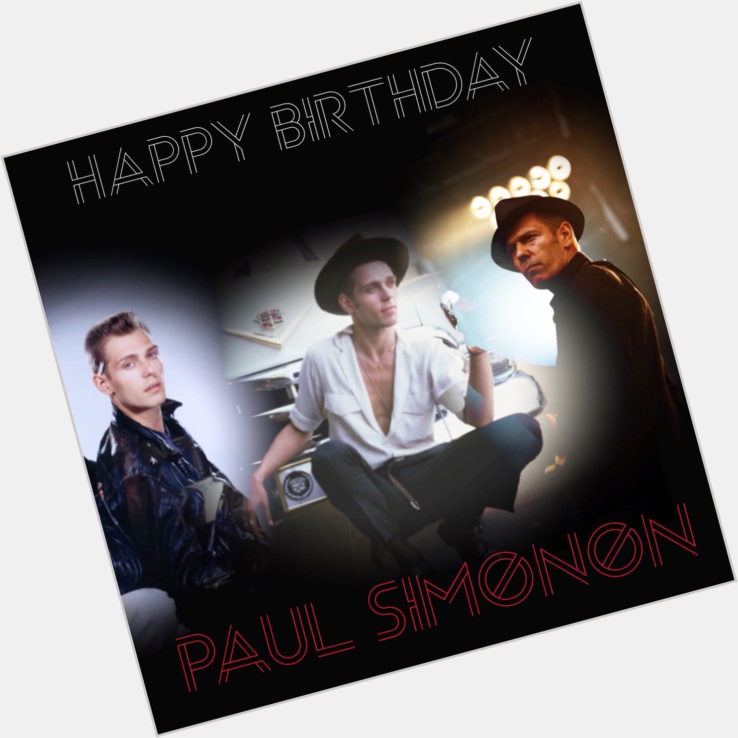 Happy Birthday Paul Simonon       