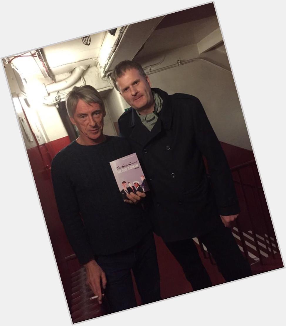 I\ve \"known\" this guy for 32 of his 57 years - Happy Birthday Sir Paul Weller & of course a book promo opportunity! 