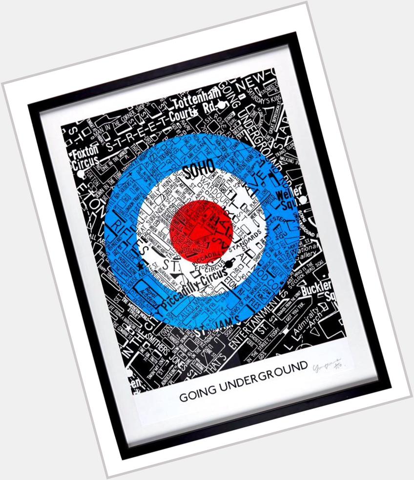 Happy birthday Paul Weller! I\m honoured you own in my l/e print from 
