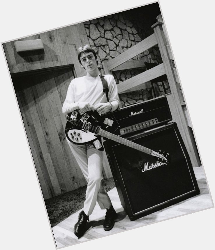 Happy 60th birthday to Paul Weller. Cheers, thanks a lot,ta. 