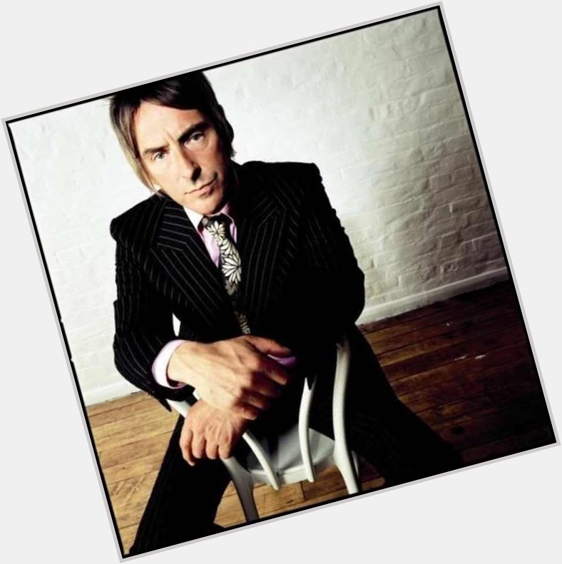 Happy 60th birthday to Paul Weller, my musical hero for the past 40 years!  