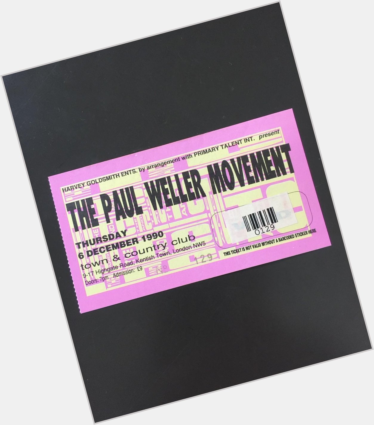 Happy birthday
PAUL WELLER 