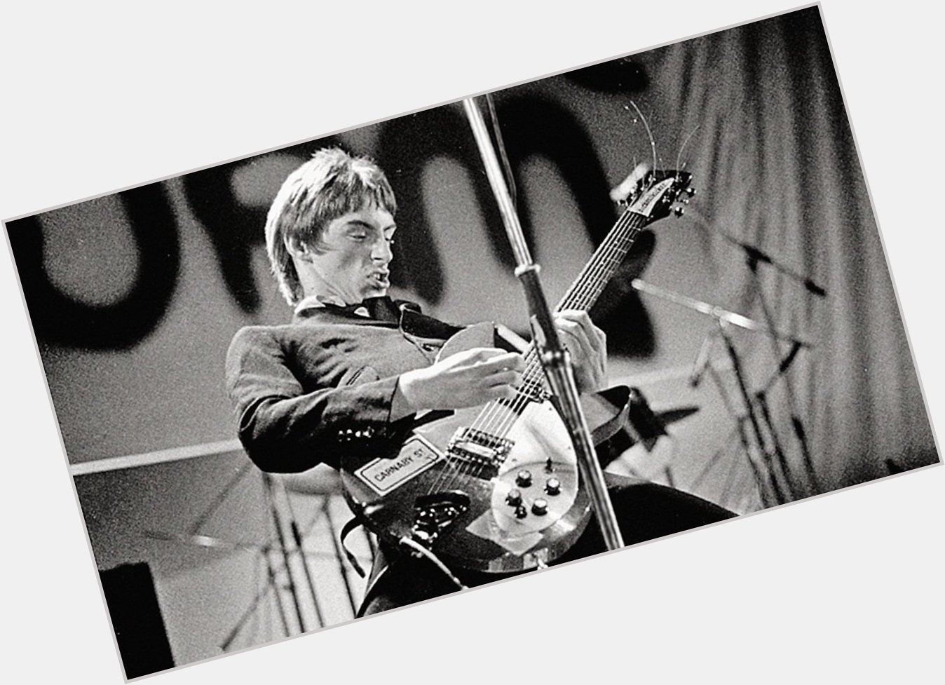 Sending big Happy 65th birthday wishes to one of my favorites, Paul Weller.  