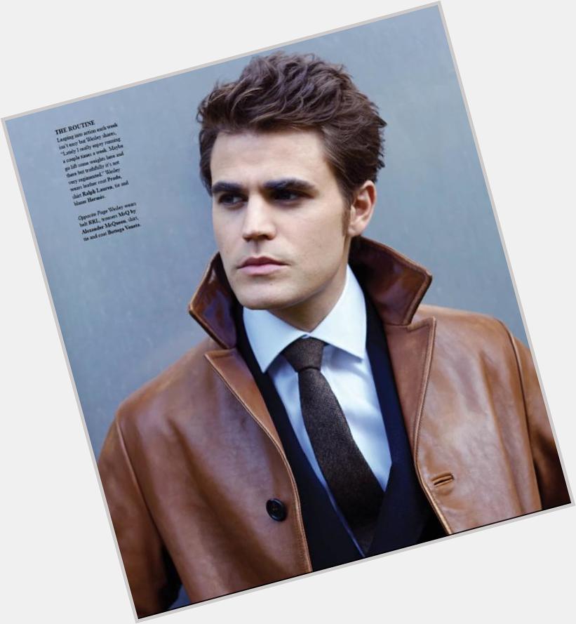Happy birthday Paul Wesley, Stefan Salvatore & the man who makes tvd my favorite show. you have such a big heart @ a+ 