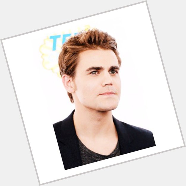 Paul Wesley was the love of my life for a long time and I\m not ashamed.
Happy birthday boo boo   