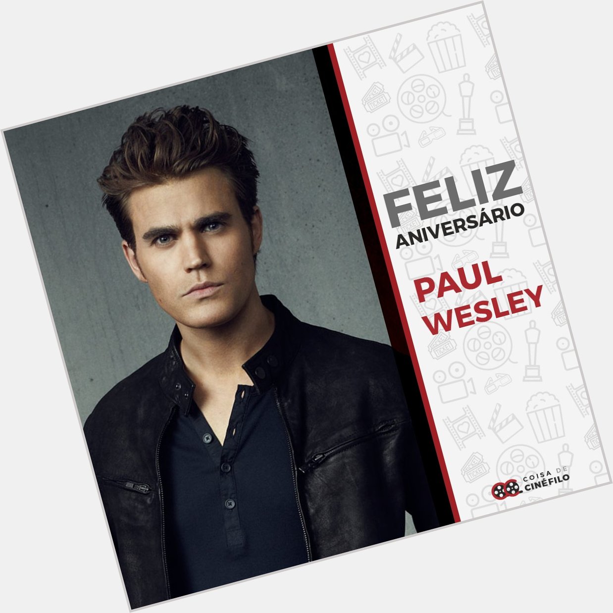 Happy birthday Paul Wesley.            You deserve the world.              