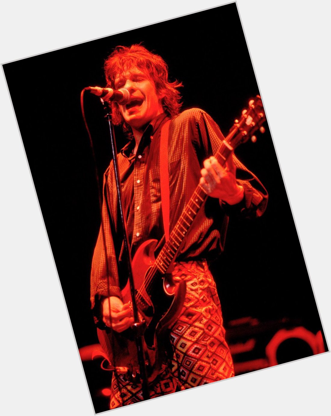 Happy Birthday to Paul Westerberg, seen here performing at the Riviera Theatre on October 15, 1993. : Paul Natkin 