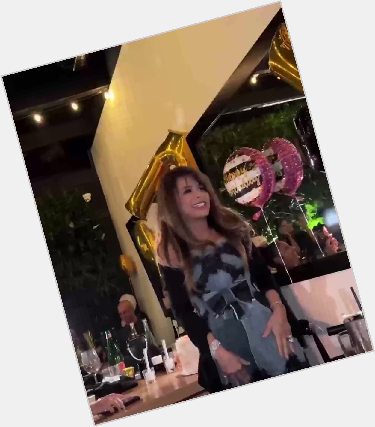 Paula Abdul celebrated her birthday with friends and family last night!

Happy Birthday Queen!    